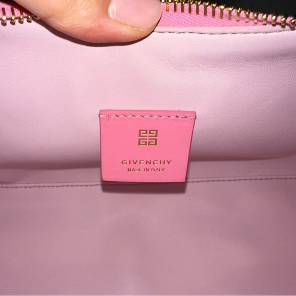 Givenchy Small Moon Cut Out Bag Bright Pink - Picture 10 of 12